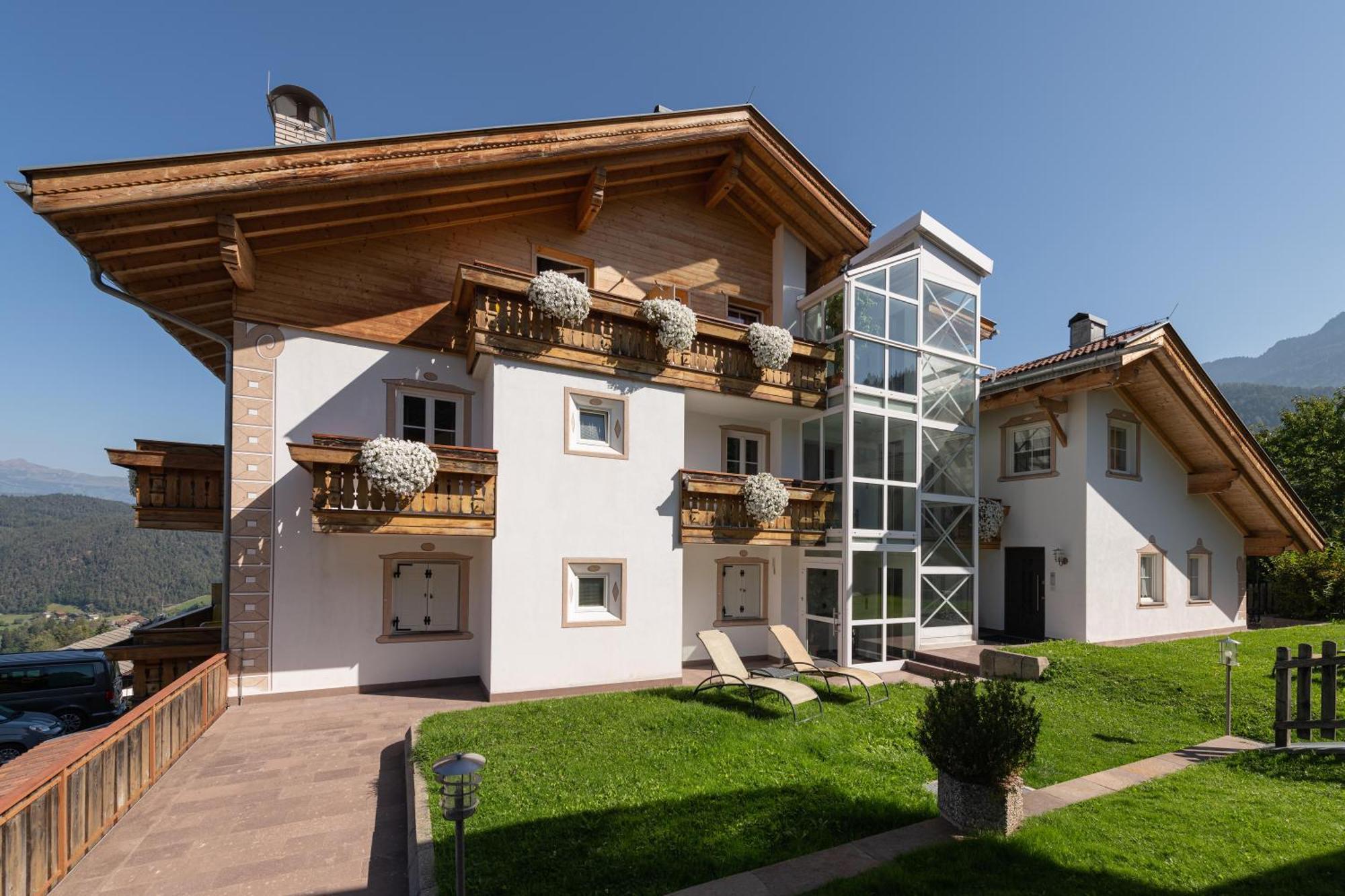 Cristallo B&B Castelrotto Bagian luar foto